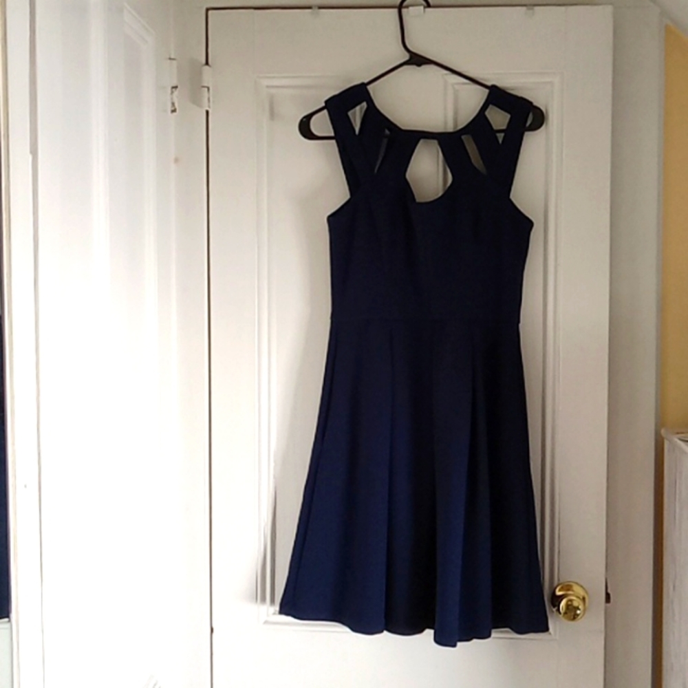Navy Blue Betsy Johnson Dress